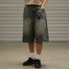 Timeless Wide Leg Denim Shorts