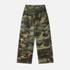 Minimal Draped Woodland Street Pants