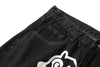 Köpek Baskılı Jean Pantolon, kombin görünüm — Navra Wear