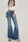 Classic High-Rise Bell Light Denim