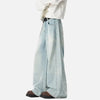 2000s Light Blue Torn Relaxed Bell Leg Denim