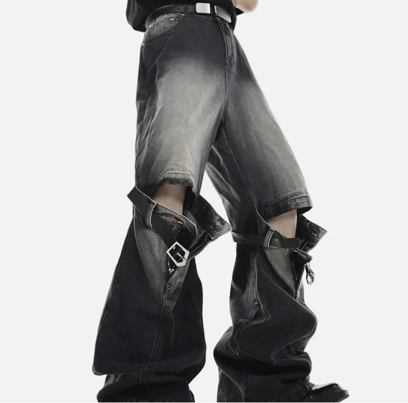 Advanced Bell Button Pocket Hip Denim