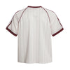 Elevated Block-Style Line-Pattern Print Print Sport T-Shirt