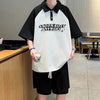 Men's Current Youth Laid-Back Warm-Season Sport-Collar T-Shirt