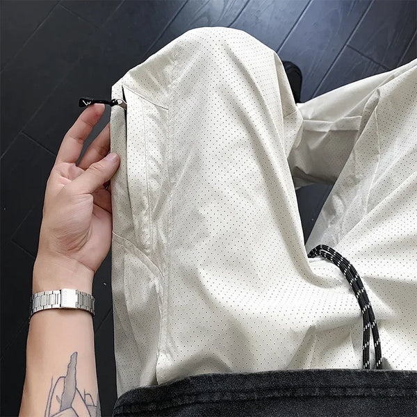 Heritage Metro Relaxed Breathable Mesh Street Pants alternatif görünüm