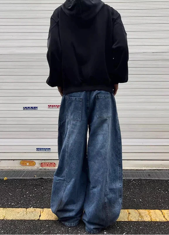 Men's Heritage Urban Beat High-Rise Bell Leg Denim alternatif görünüm