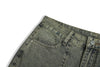 İspanyol Paça Mozaik Desenli Jean Pantolon, model üzerinde — Navra Wear