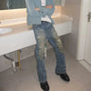 Heritage Mud Rinse Yellow Relaxed Denim