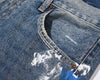 Torn Paint Splash Denim
