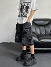 Effortless Wreck Wide Leg Shorts