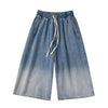Men's Metro Ombre Calf-Length Denim Shorts
