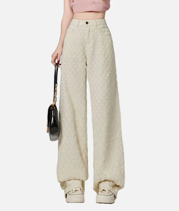 2000s Chic Apricot High Waisted Denim