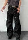Western Style High-Rise Classic Denim