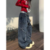Aesthetic Cow Boy High-Rise Blue Stellar Bell Leg Denim