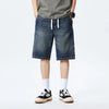 Heat Wave Wide Denim Shorts