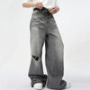 High-Waisted Babe Faded Classic Denim