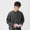 Bisiklet Yaka Sweatshirt, stil görünüm — Navra Wear