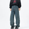 Personality Mosaic Relaxed Classic Denim