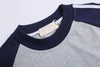 Durable Nostalgia Spliced Everyday Cotton T-Shirt
