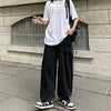 Comfortable Solid Wide Leg Street Pants