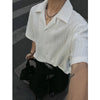 Modern Loose Cool Stylish Woven Top
