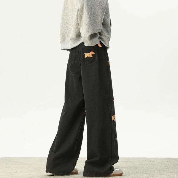 2000s Metro High Quality Stitched Striped Denim alternatif görünüm