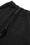 Black Blade 3D Cut Relaxed Denim