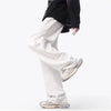 Wide Leg Hip-Hop Baskılı Jogger, arka görünüm — Navra Wear