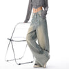 Light Blue Bell Leg Denim