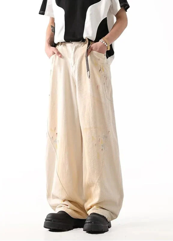 Sleek Relaxed Western Style Denim alternatif görünüm