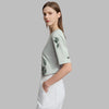 Floral Print Round Neck Sundaze T-Shirt