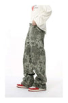 Leopar Desenli Jean Pantolon, kombin görünüm — Navra Wear