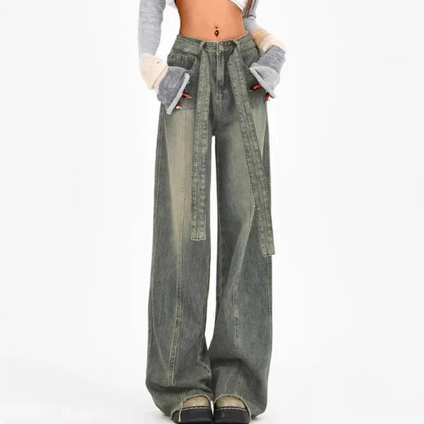 Signature 2000s Style Relaxed Bell Leg Denim