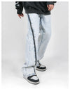 Versatile Acid-Wash Bell Denim