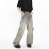 Metro Comfort Faded Bell Leg Utility Denim