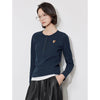 Knitted Squirrel Stitch-Craft Long Sleeve T-Shirt