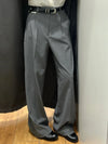 Smoke Pleat Wide-Leg
