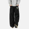Retro Loose Straight Trousers