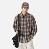 Everyday Plaid Easy Long Sleeve Top