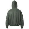 Fitted Stitch Zip Hood Sweatshirt