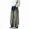 Classic Mosaic Personality Design Rinse Denim