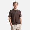 Curated Lapel Collar Heritage Collar-Knit T-Shirt