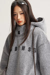 2000s Cozy Oversized Fleece Faux Fur Sweatshirt