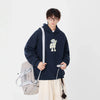 Long-Lasting Robot Print Sweatshirt