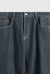 Baggy Jean Pantolon, yakın çekim — Navra Wear