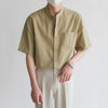 Silk K-Style Lightweight Camp Collar Top