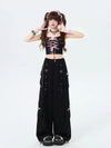 Sweet Cargo High-Rise Trousers