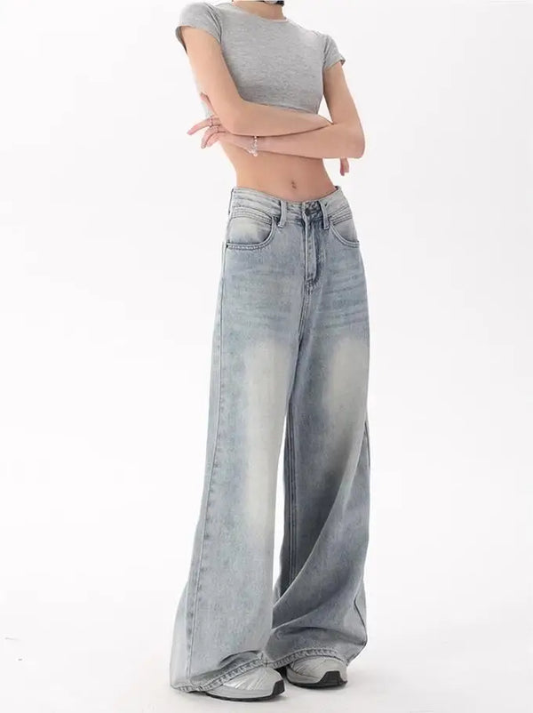 Women's Bell-Leg Flares Denim alternatif görünüm