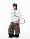 Retro-Faded Harajuku Style Darkwave Cartoon Print T-Shirt