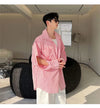 Vintage Oversize Ekose Gömlek, detay görünüm — Navra Wear